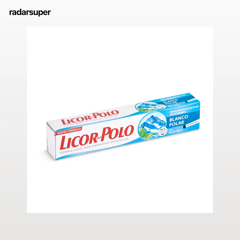 Pasta de dientes blanco polar Licor del polo 75 ml