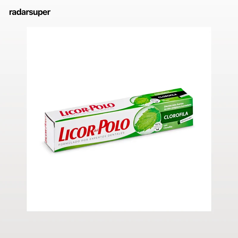 Pasta de dientes clorofila Licor del polo 75 ml