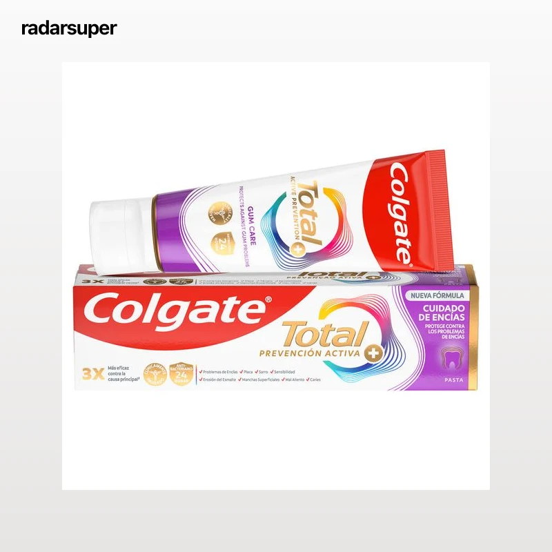 Pasta de Dientes Colgate Total Prevención Activa + Cuidado de Encías 75ml