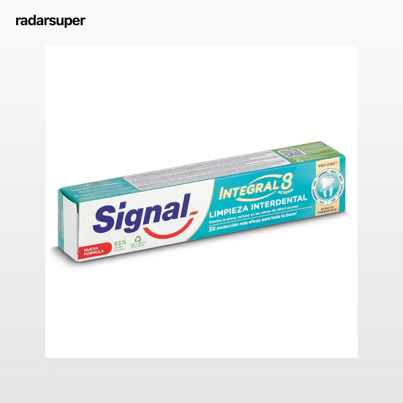Pasta de dientes integral 8 interdental Signal 75 ml