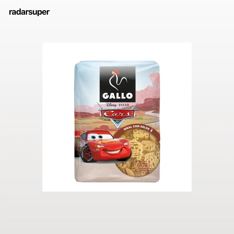 Pasta Disney Cars Gallo 300 g.