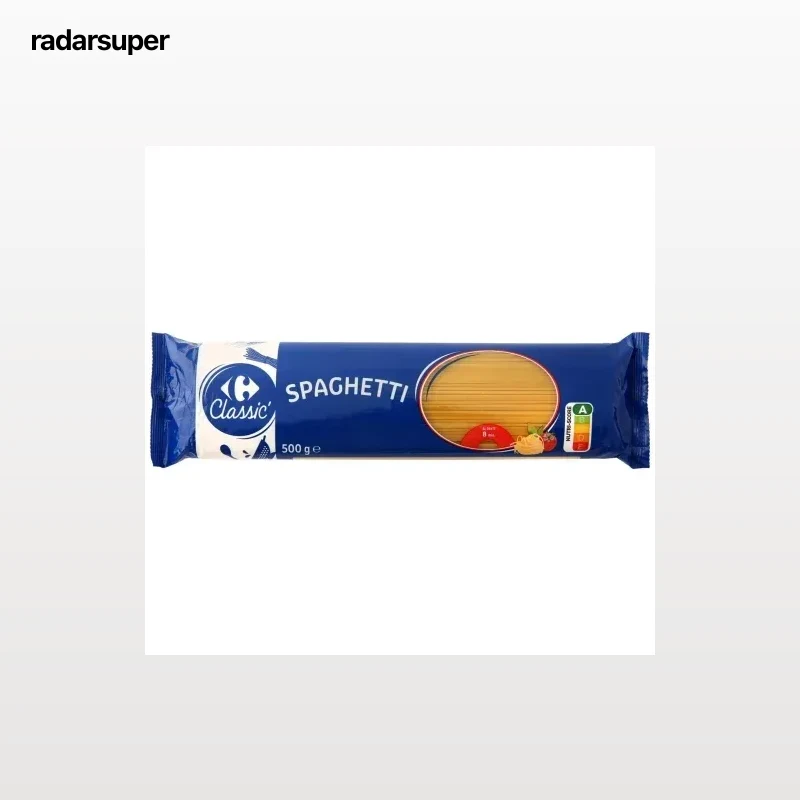 Pasta espaguetis Carrefour Classic 500 g.