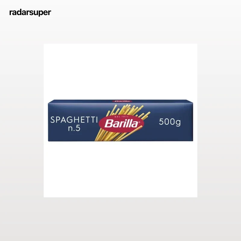 Pasta espaguetis nº 5 Barilla 500 g.