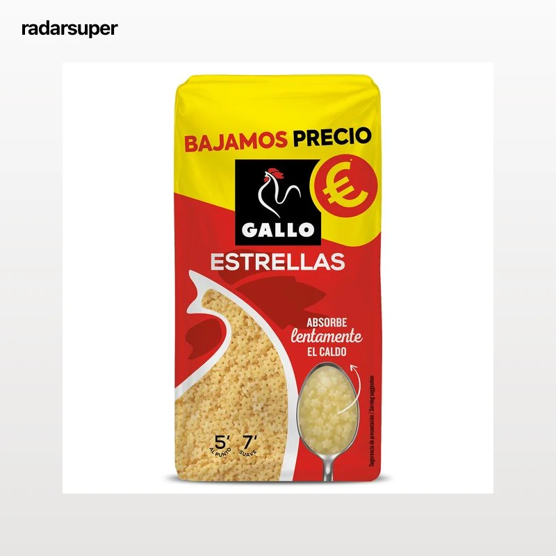 Pasta de estrellas Gallo 450 g