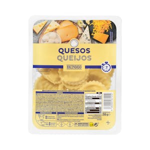 Pasta fresca girasoles rellena de quesos
