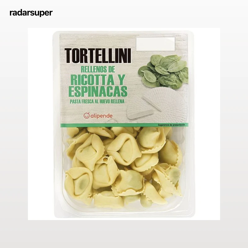 Pasta fresca tortellini relleno de ricota Alipende 250g