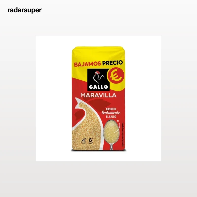 Pasta maravilla Gallo 450 g.