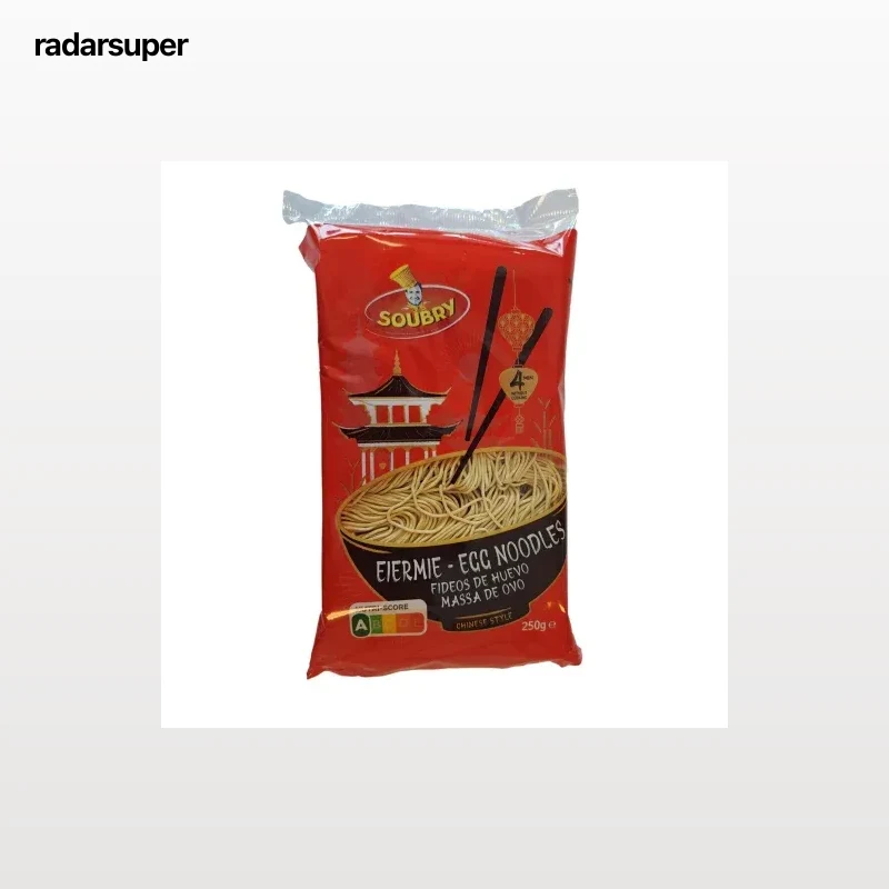 Pasta noodles al huevo Soubry 250 g.