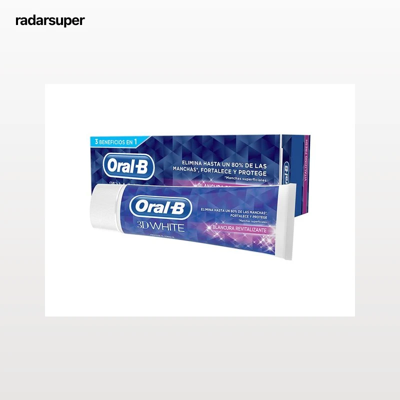 PASTA ORAL-B DENTÍFRICA 3D WHITE REVITALIZANTE 75ML