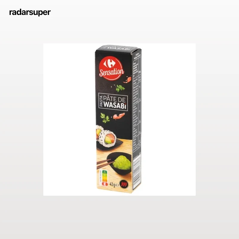 Pasta paté de wasabi Sensation Carrefour 43 g.