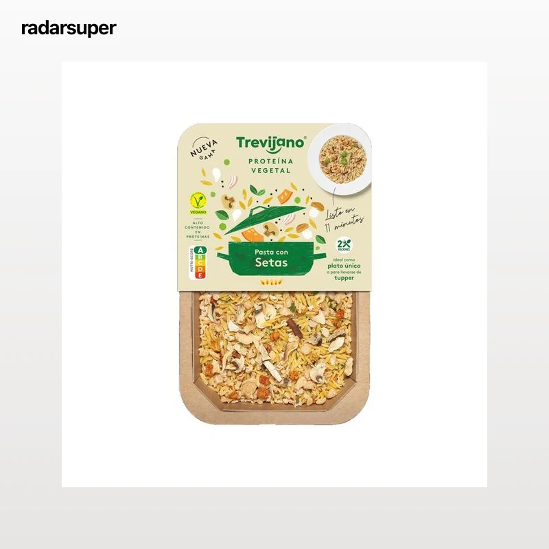 Pasta con setas TREVIJANO 200 gr.