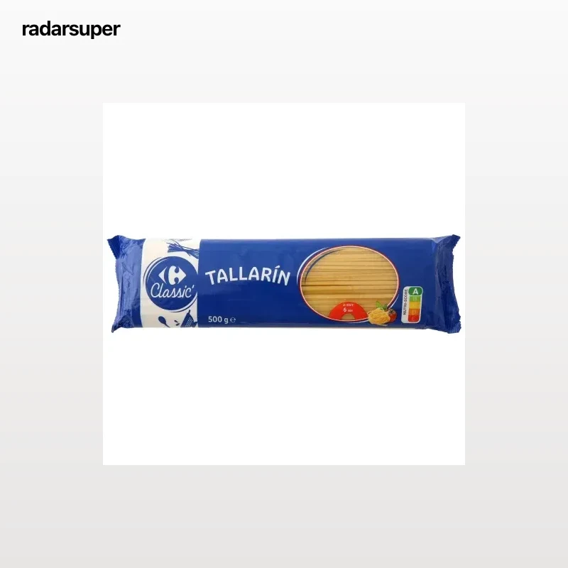 Pasta tallarines Carrefour Classic 500 g.