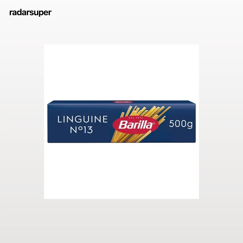 Pasta tallarines linguine Bavette Nº 13 Barilla 500 g.