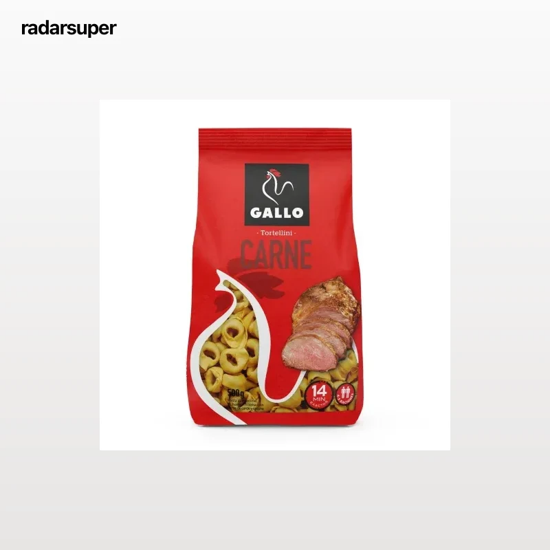 Pasta tortellini de carne al huevo Gallo 500 g.