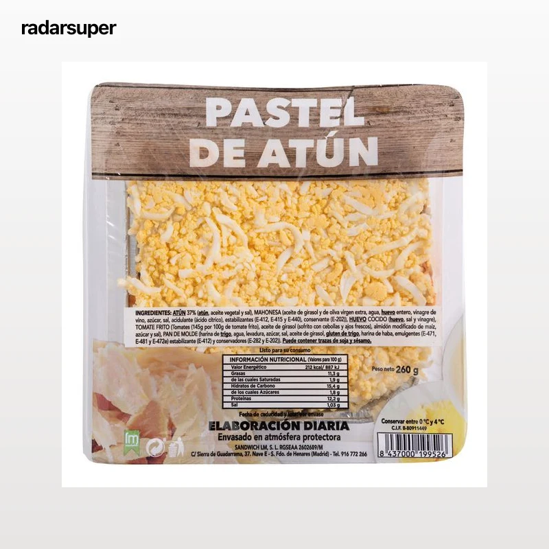 Pastel de atún LM 260g