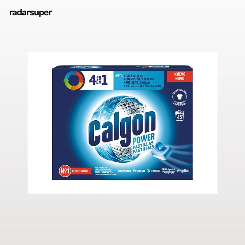 Pastilhas Anti-Calcário Calgon 45P