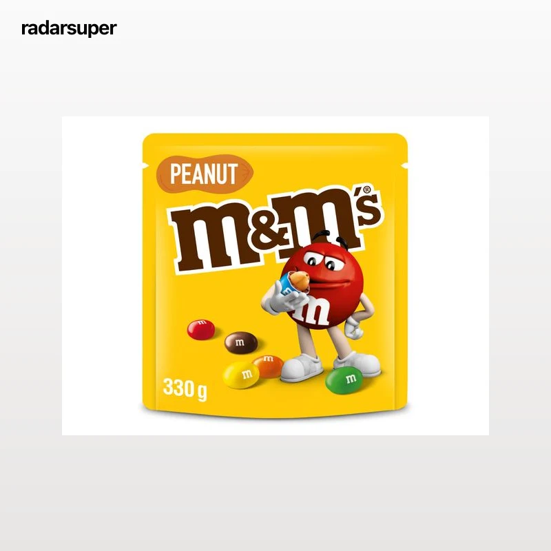 PASTILHAS DE CHOCOLATE M&M'S AMENDOIM 330 G