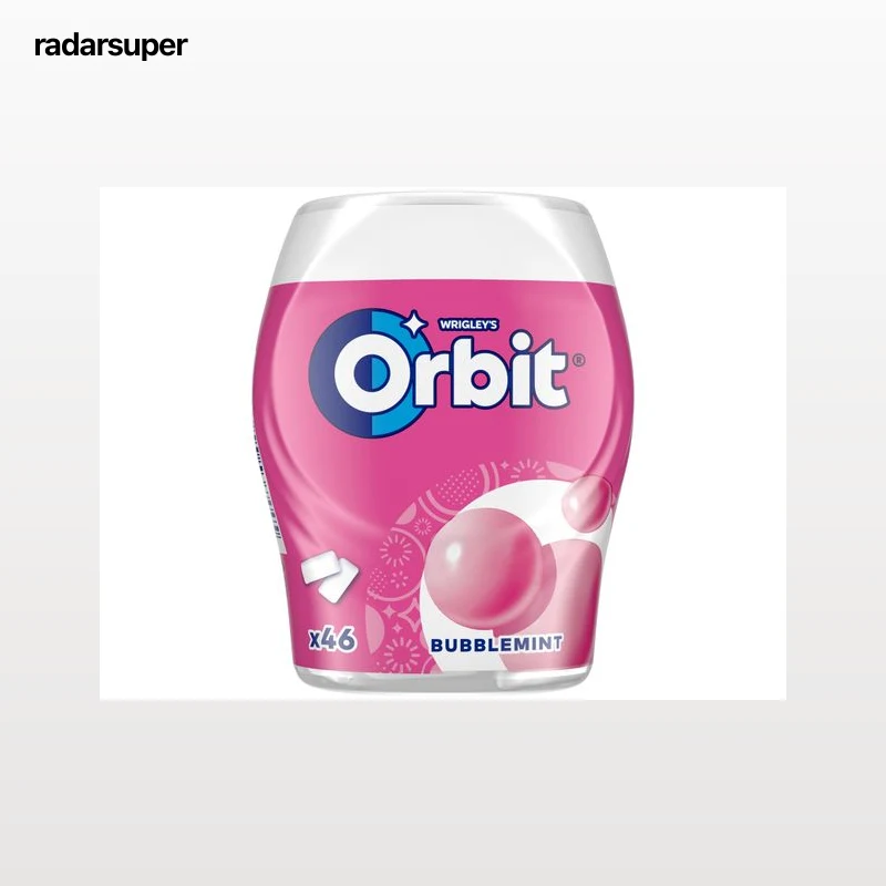 PASTILHAS SEM AÇUCAR ORBIT BUBBLEMINT 64G
