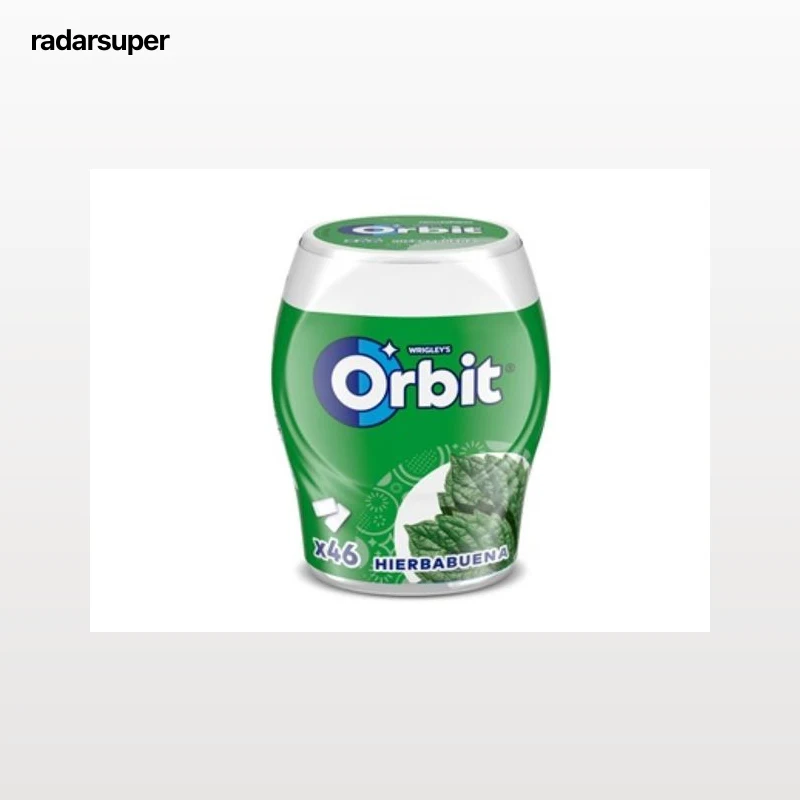 PASTILHAS SEM ACUCAR ORBIT HORTELÃ 64 G