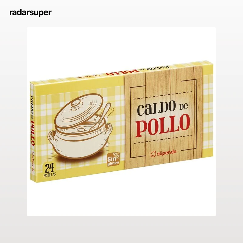 Pastillas de caldo de pollo Alipende 24 unidades