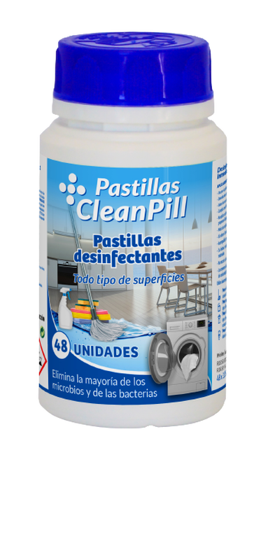 Pastillas Desinfectante Multiusos Cleanpill 48U