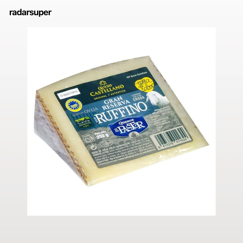 EL PASTOR Queso oveja gran reserva añejo 250 g.