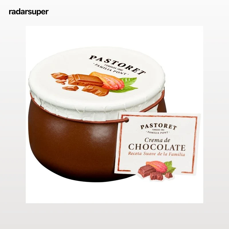 PASTORET Crema de chocolate receta suave 100 g.