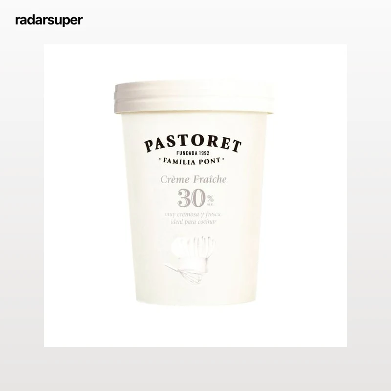 PASTORET Crema fresca de nata para cocinar EL PASTORET Creme Fraíche 500 g.