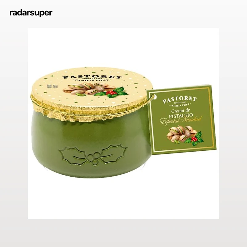 PASTORET Especial Navidad Crema de pistacho 90 g.