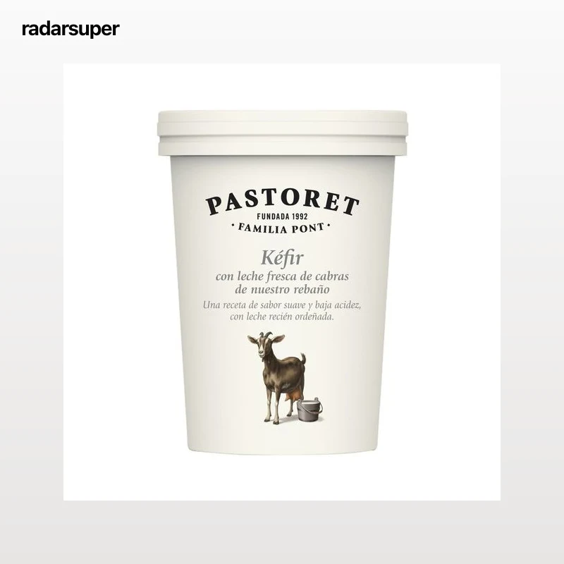 PASTORET Kéfir de leche fresca de cabra, de sabor suave y baja acidez 500 ml.