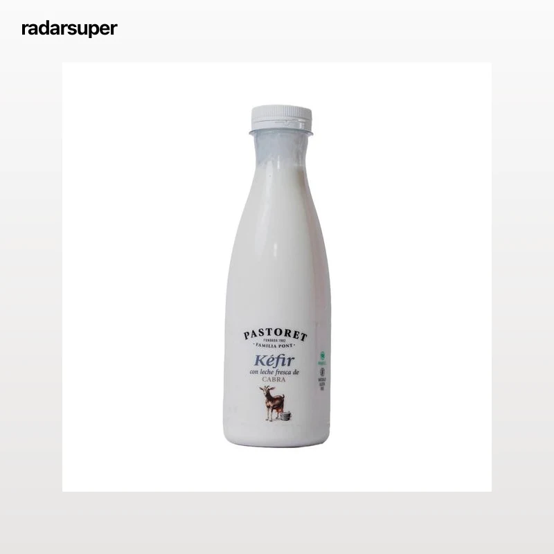 PASTORET Kéfir líquido natural con leche fresca de cabra 550 ml.