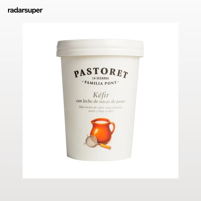 PASTORET Kéfir natural de leche de vaca de pasto 500 g.