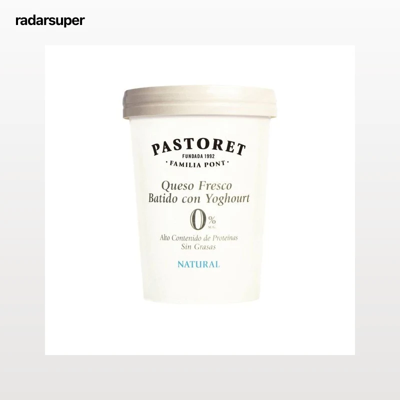 PASTORET Queso fresco batido 0 % Materia Grasa PASTORET 500 g.