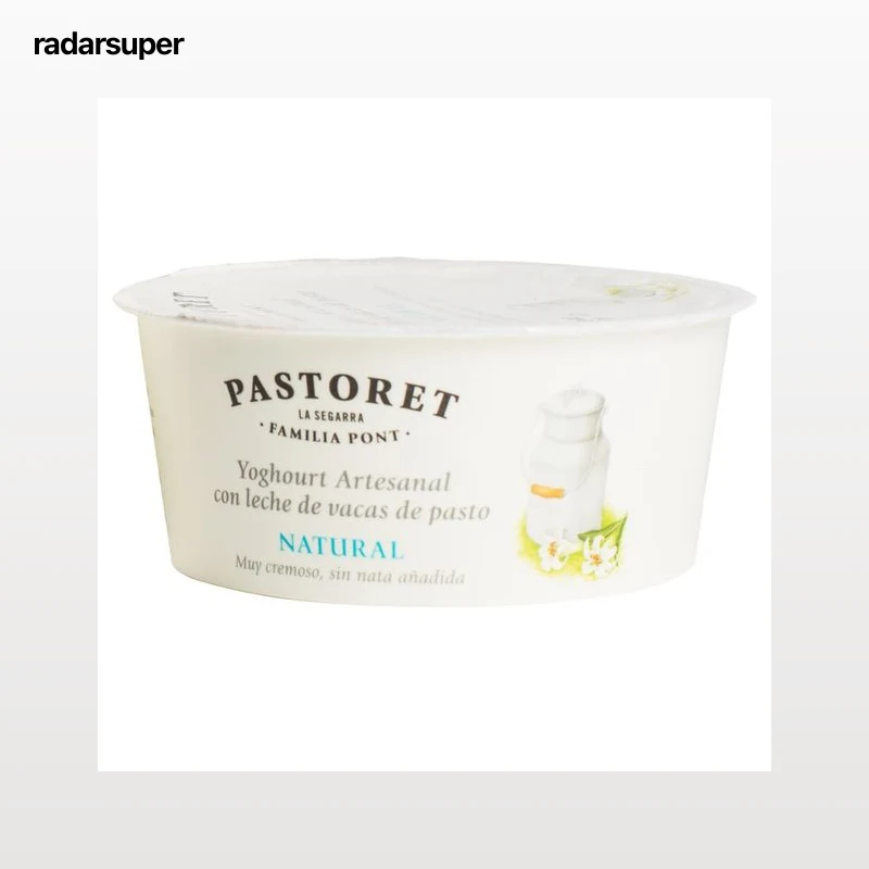 PASTORET Yogur artesanal cremoso de sabor natural 125 g.