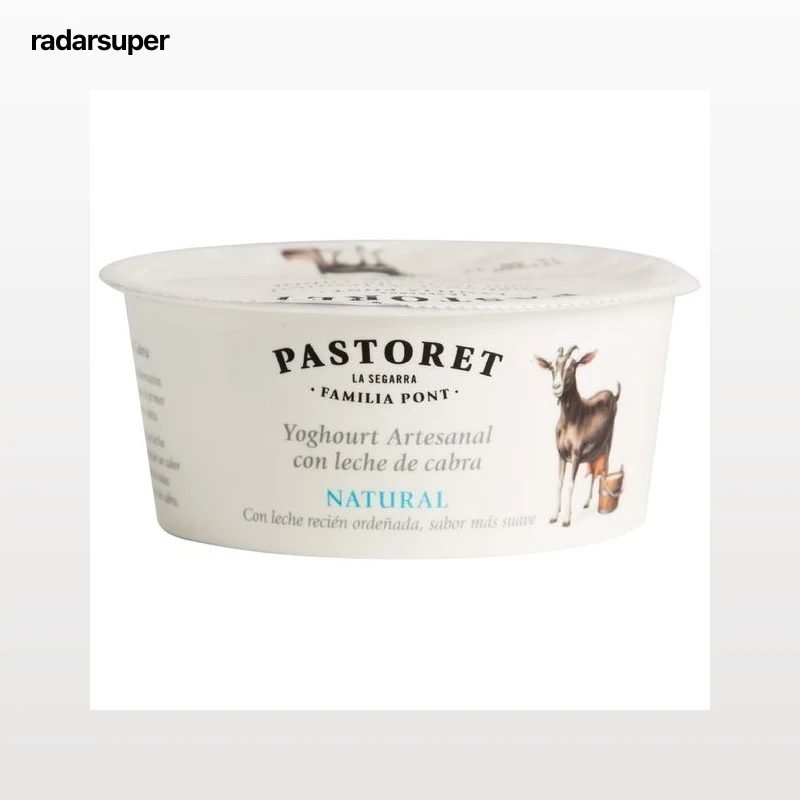 PASTORET Yogur natural artesanal con leche de cabra 125 g.