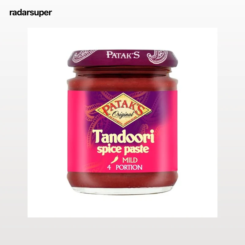 PATAK"S Pasta marinada de tandoori al estilo indio 170 g.