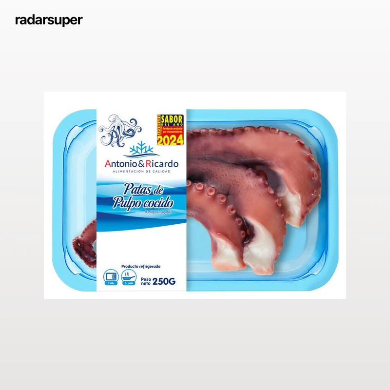 Patas de pulpo Antonio & Ricardo 250g sin gluten