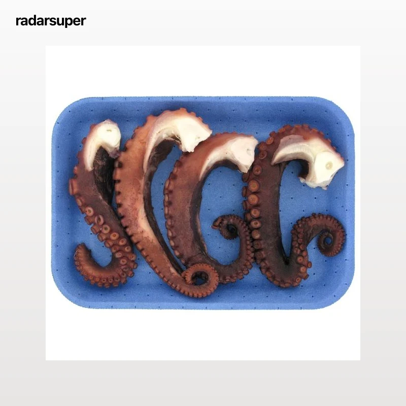 Patas de pulpo cocido