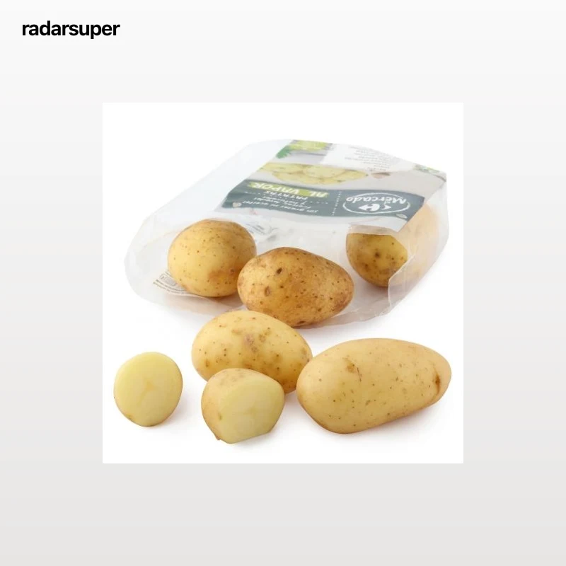 Patata baby al vapor para microondas El Mercado Carrefour bolsa de 400 g