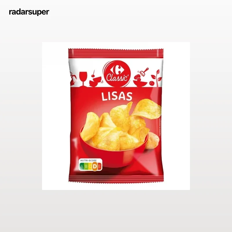 Patata lisa Carrefour Classic 35 g.