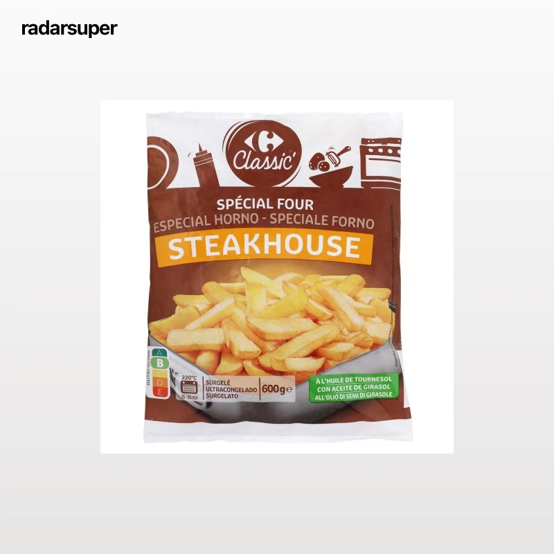 Patata steakhouse especial horno Carrefour Classic' 600 g.
