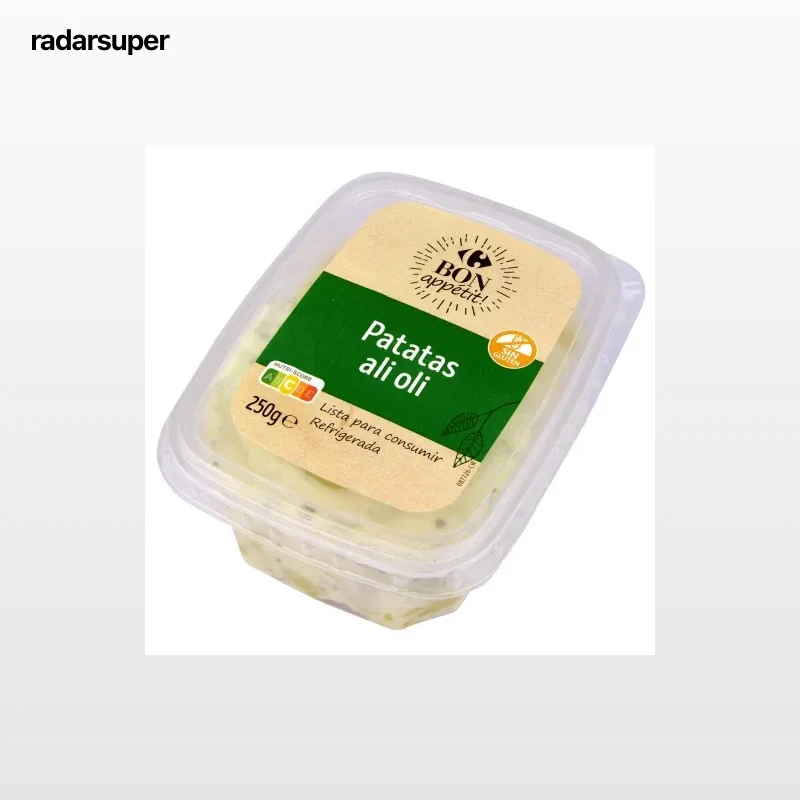 Patatas alioli Carrefour sin gluten 250 g.