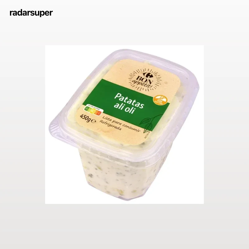 Patatas alioli Carrefour sin gluten 450 g.