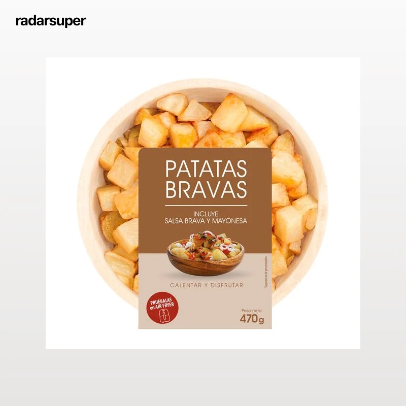 Patatas bravas con salsa brava y mayonesa 470g