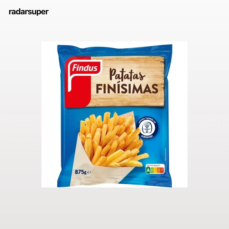 Patatas finísimas congeladas Findus 875 g.