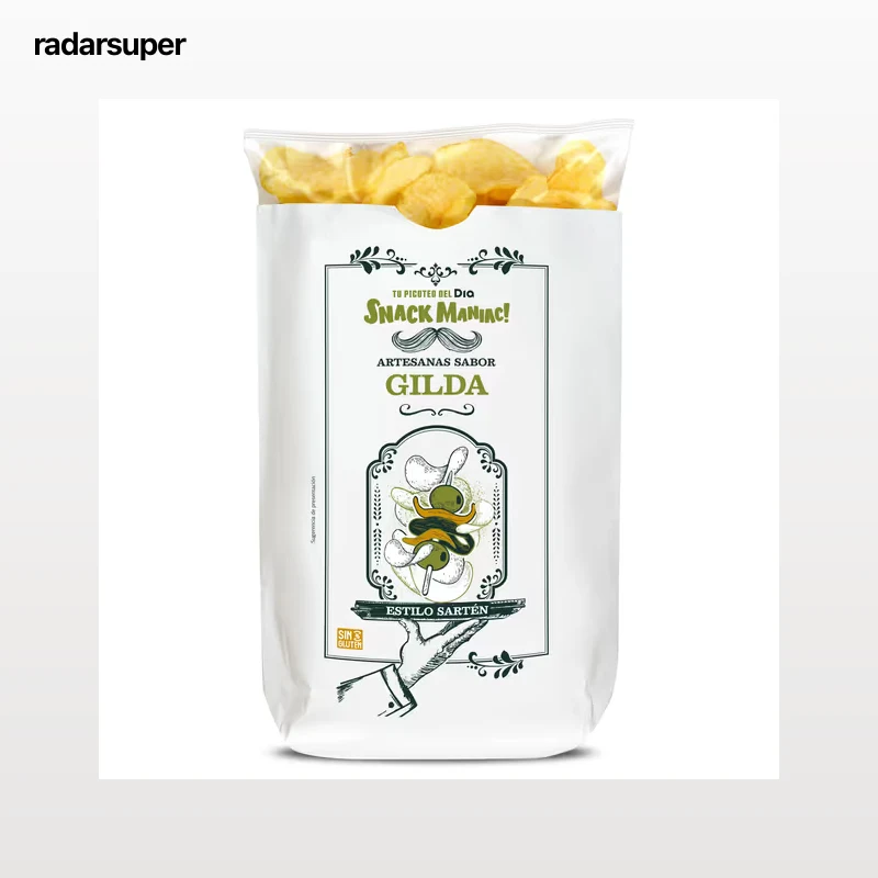 Patatas fritas artesanas sabor gilda Dia Snack Maniac 150 g