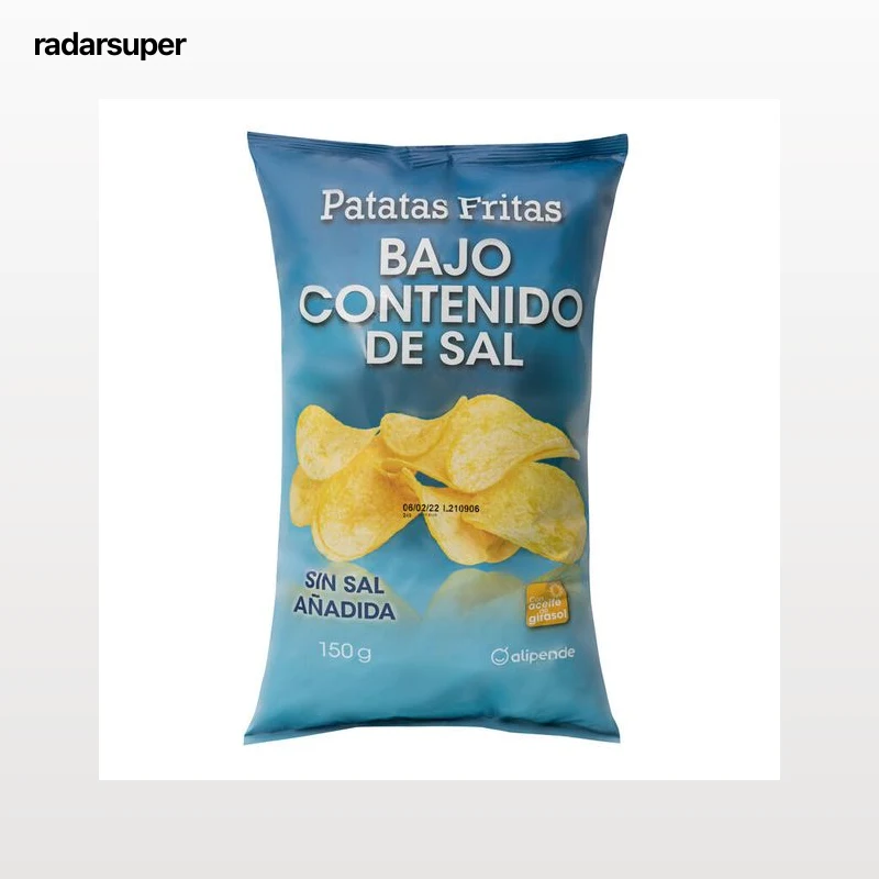 Patatas fritas bajo en sal Alipende 150g