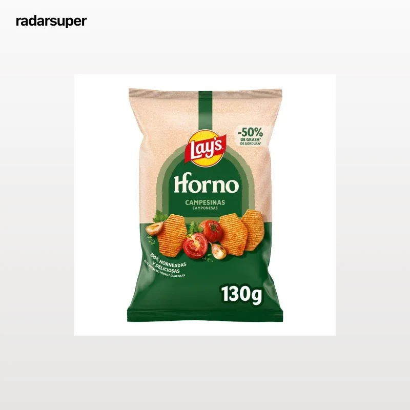 Patatas fritas campesinas Horno Lay's 130 g.