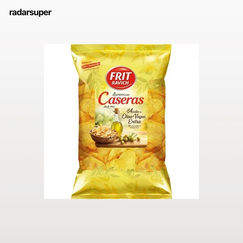 Patatas fritas en aceite de oliva virgen extra Frit Ravich 160 g.