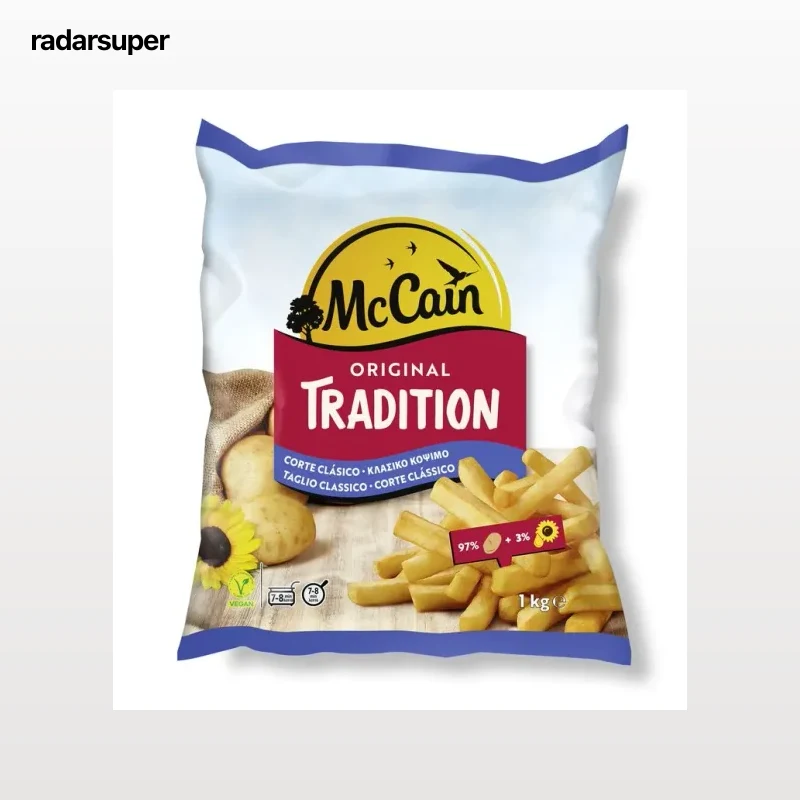 Patatas fritas McCain 1kg Tradition